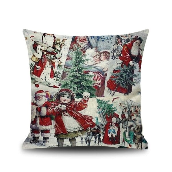 Premium Christmas linen pillowcase - 0 from Empire of LaTz - Only £12.85! Explore at Empire of LaTz