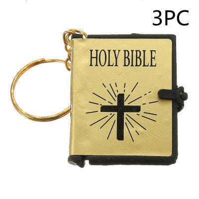 Premium Cross mini bible book pendant keyring - 0 from Empire of LaTz - Only £16.16! Explore at Empire of LaTz