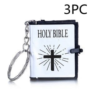 Premium Cross mini bible book pendant keyring - 0 from Empire of LaTz - Only £16.16! Explore at Empire of LaTz