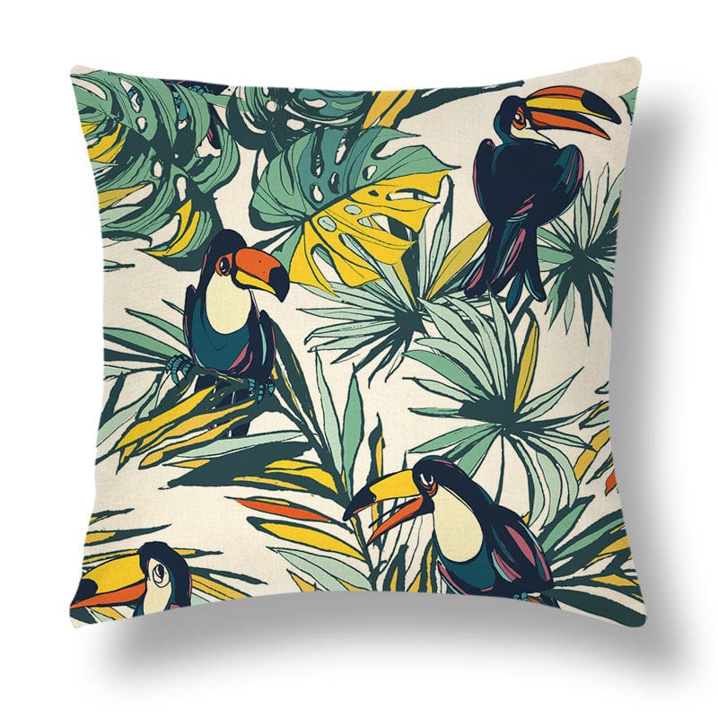 Premium Tropical Series Linen Throw Pillow Case Cushion Cover - 0 from Empire of LaTz - Only £15.22! Explore at Empire of LaTz