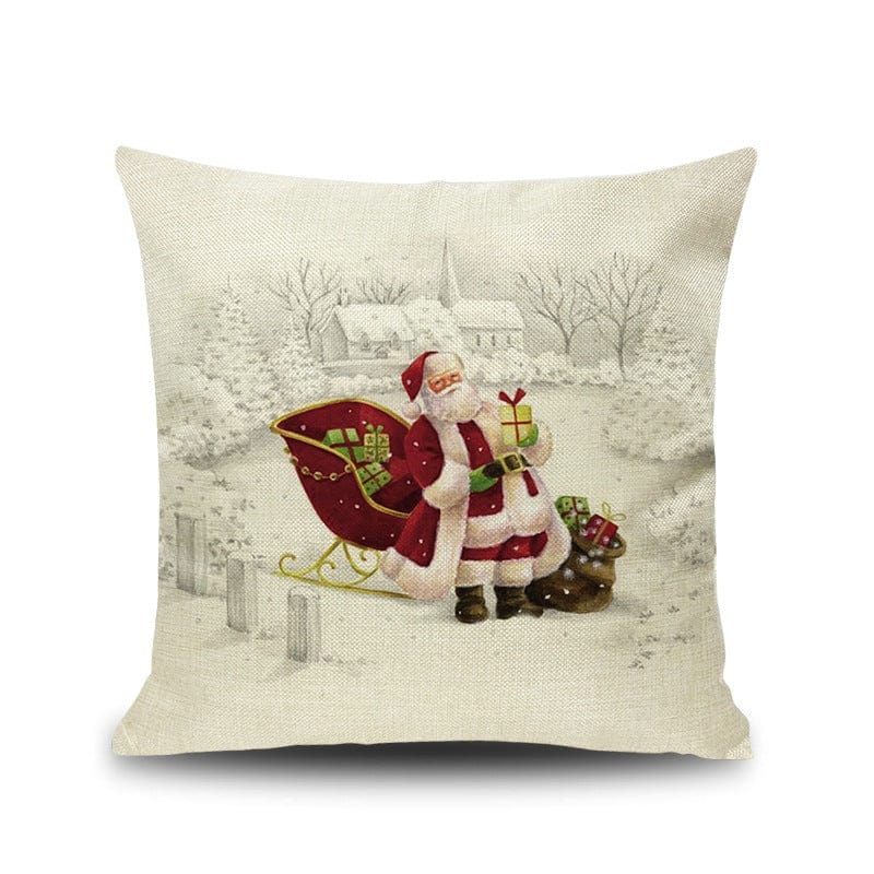 Premium Christmas linen pillowcase - 0 from Empire of LaTz - Only £12.85! Explore at Empire of LaTz