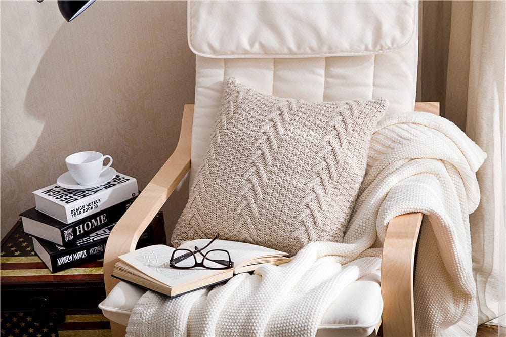 Premium Coarse wool knitted cushion - 0 from Empire of LaTz - Only £47.88! Explore at Empire of LaTz