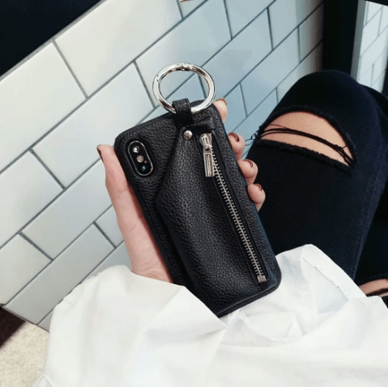 Premium Compatible with Apple, Iphone Case With Leather Pouch and Keyring - 0 from Empire of LaTz - Only £17.99! Explore at Empire of LaTz