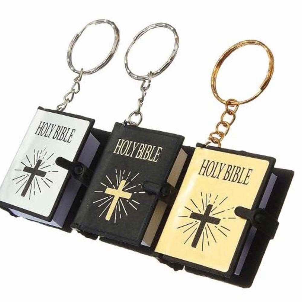 Premium Cross mini bible book pendant keyring - 0 from Empire of LaTz - Only £16.16! Explore at Empire of LaTz