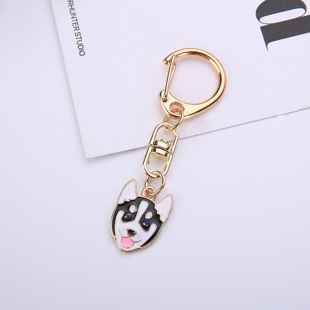 Premium Pet Jewelry Keychain Painted Keychain Cute Dog Keyring - 0 from Empire of LaTz - Only £12.62! Explore at Empire of LaTz