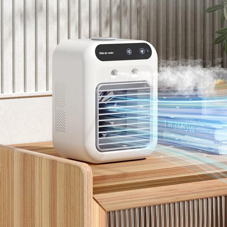 Empire of LaTz 0 Ivory White / L7 Humidifying Air Cooler Air Conditioner Air Cooler Fan Water Cooling Fan Air Conditioning For Room Office Portable Air Conditioner Cars