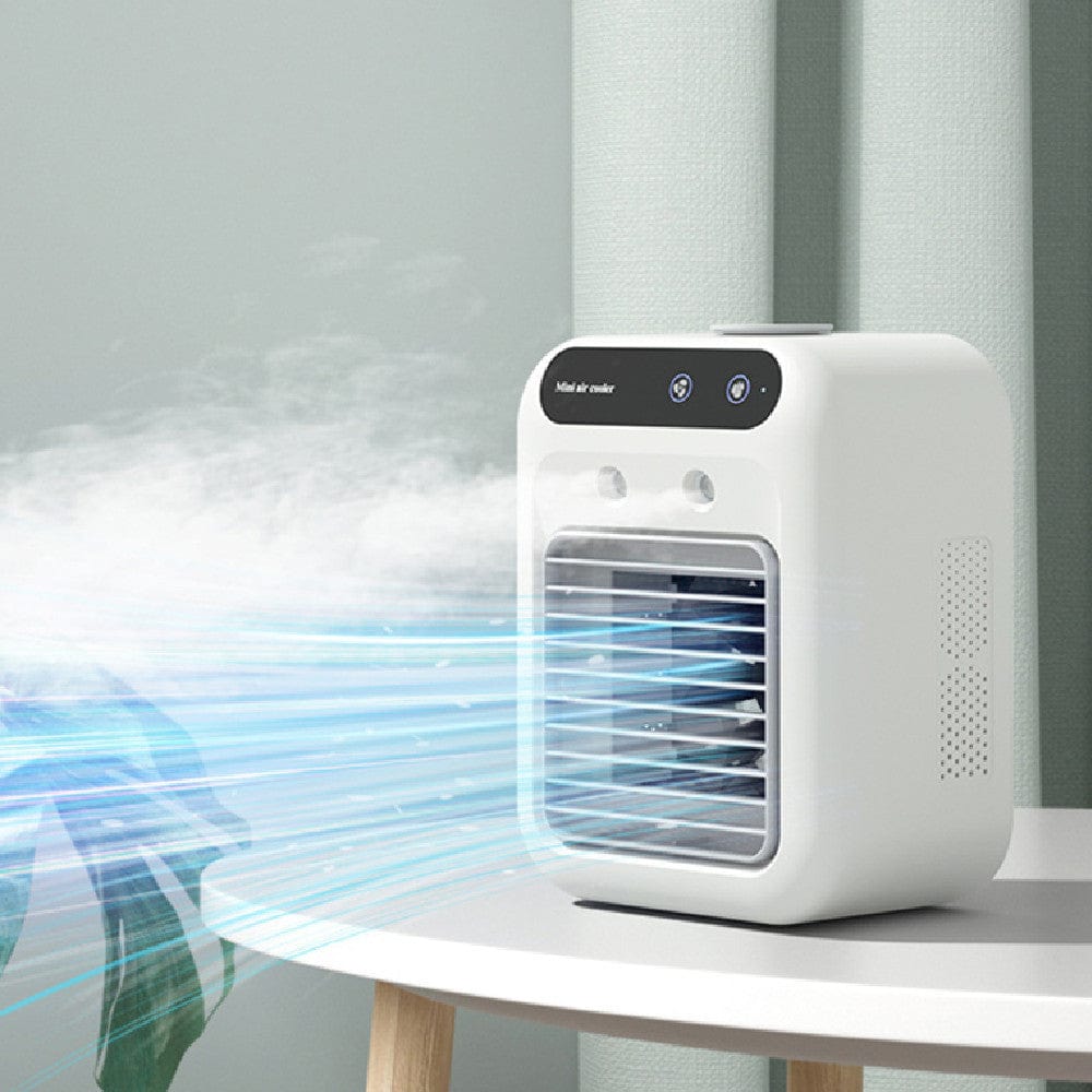 Empire of LaTz 0 Ivory White / L7 Humidifying Air Cooler Air Conditioner Air Cooler Fan Water Cooling Fan Air Conditioning For Room Office Portable Air Conditioner Cars