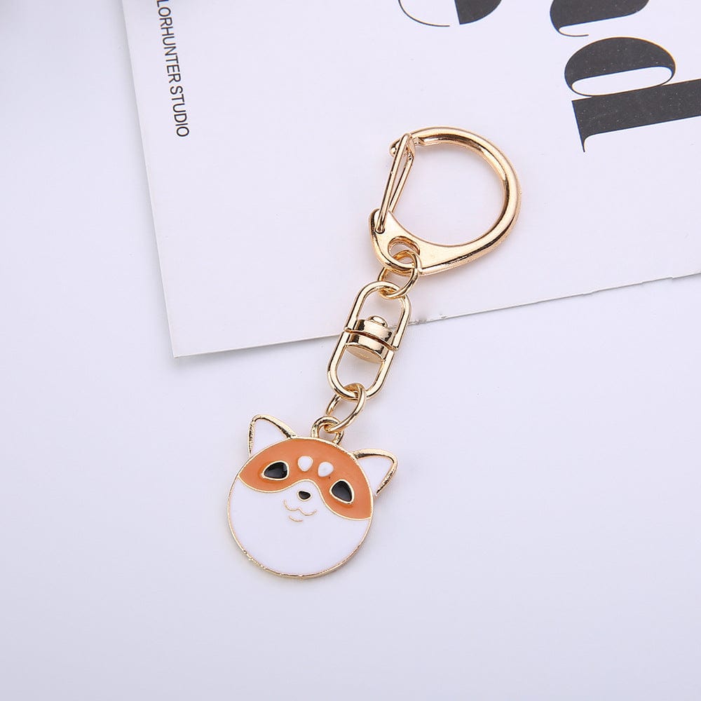 Premium Pet Jewelry Keychain Painted Keychain Cute Dog Keyring - 0 from Empire of LaTz - Only £12.62! Explore at Empire of LaTz