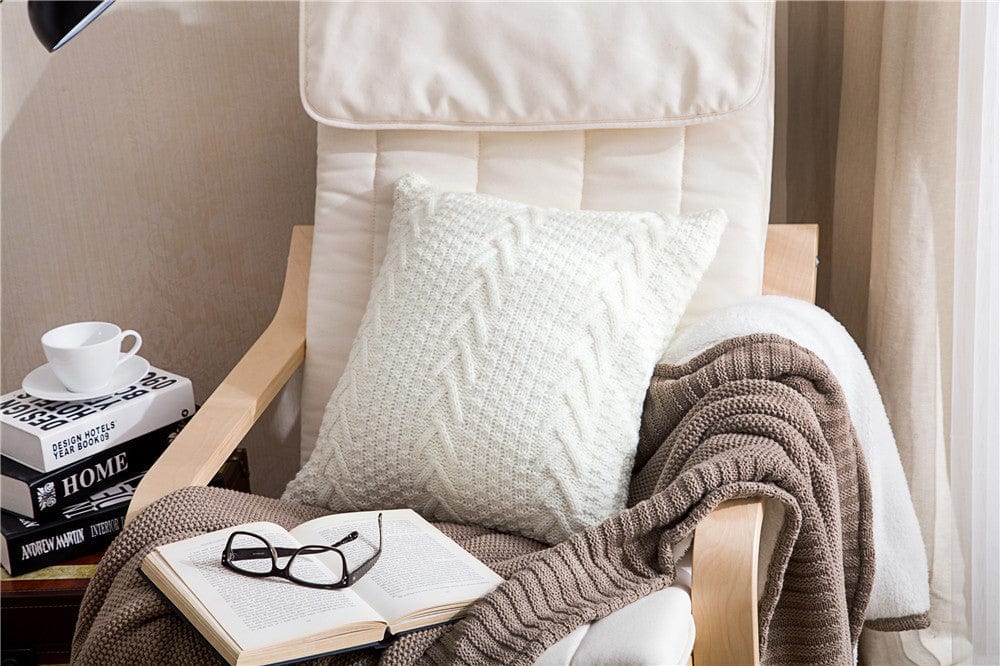 Premium Coarse wool knitted cushion - 0 from Empire of LaTz - Only £47.88! Explore at Empire of LaTz