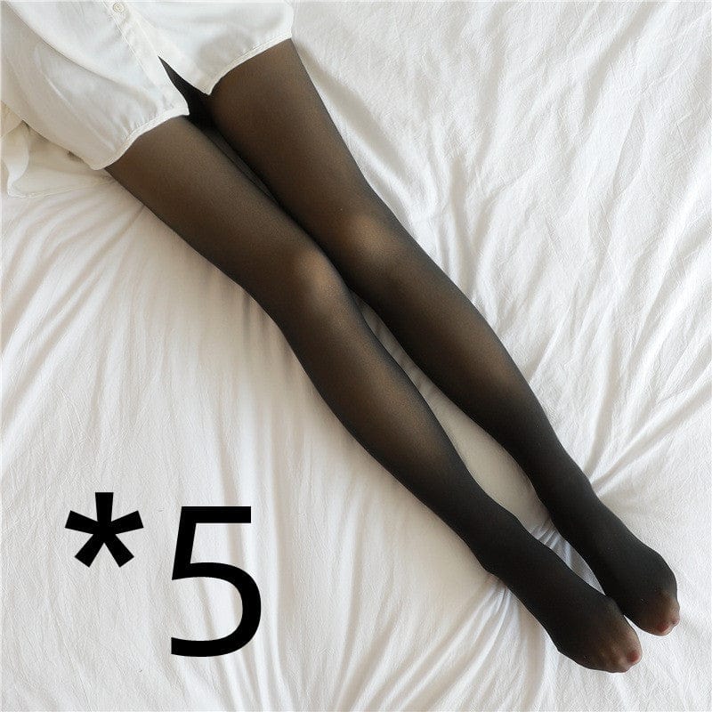 Premium Fake Translucent Plus Size Leggings Fleece Lined Tights Fall And Winter Warm Fleece Pantyhose Women Fleece Lined Pantyhose Thermal Winter Tights -  from Empire of LaTz - Only £2! Explore at Empire of LaTz