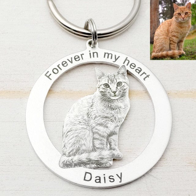 Premium Custom Keychain Picture Keyring Dog Photo Keychain Pet Memo - 7 from Empire of LaTz - Only £26.52! Explore at Empire of LaTz