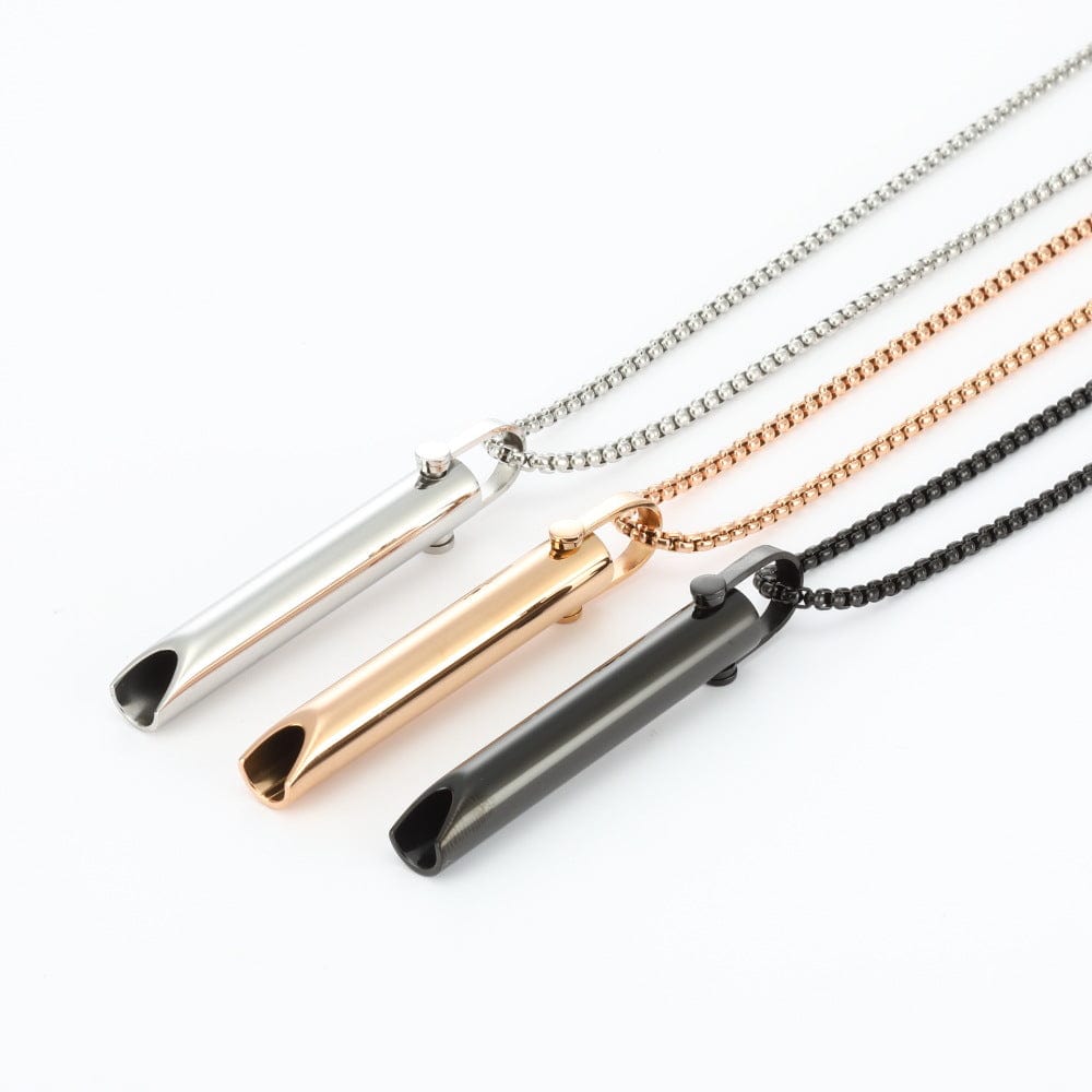 Premium Adjustable Breathing Relieve Pressure Ornament Stainless Steel Decompression Necklace -  from Empire of LaTz - Only £8! Explore at Empire of LaTz