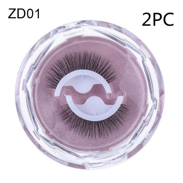 Premium Self-adhesive Reusable Glue-free Eye Lashes With Natural Curl - Beauty Products from Empire of LaTz - Only £15.99! Explore at Empire of LaTz