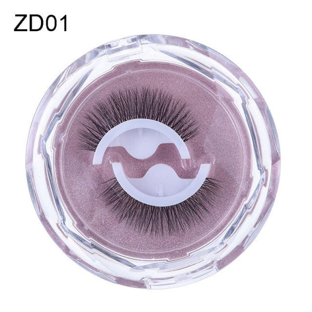 Premium Self-adhesive Reusable Glue-free Eye Lashes With Natural Curl - Beauty Products from Empire of LaTz - Only £15.99! Explore at Empire of LaTz