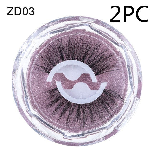 Premium Self-adhesive Reusable Glue-free Eye Lashes With Natural Curl - Beauty Products from Empire of LaTz - Only £15.99! Explore at Empire of LaTz