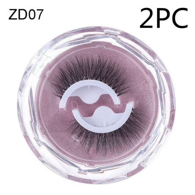 Premium Self-adhesive Reusable Glue-free Eye Lashes With Natural Curl - Beauty Products from Empire of LaTz - Only £15.99! Explore at Empire of LaTz