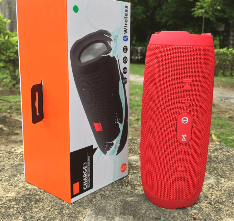 Empire of LaTz Bluetooth Speaker Red Waterproof Bluetooth Speaker 3 Generation