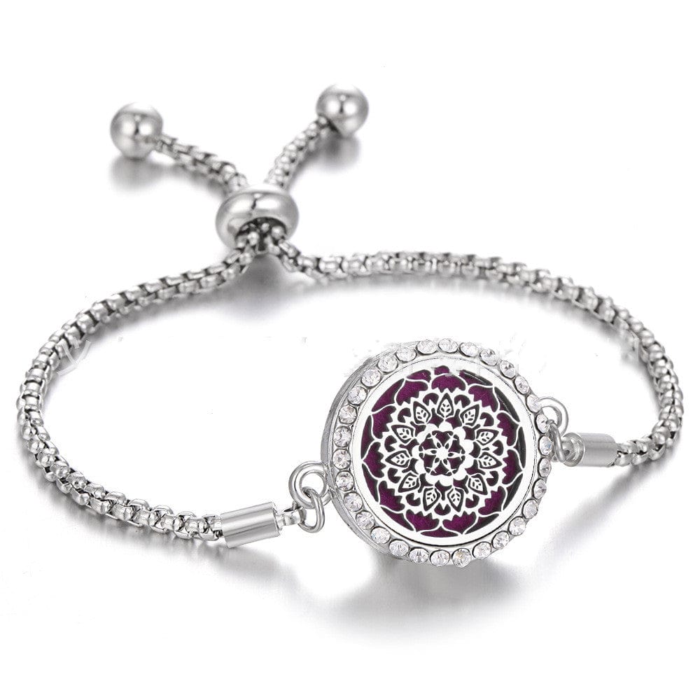 Premium Hollow Stainless Steel Adjustable Aromatherapy Bracelet Jewelry - Bracelet from Empire of LaTz - Only £4.98! Explore at Empire of LaTz