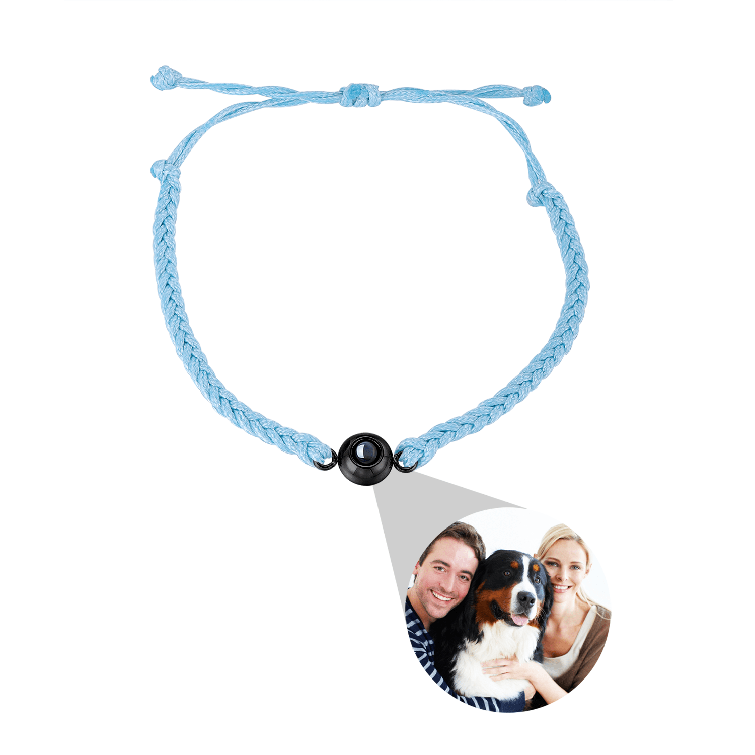 Premium Creative Customized Color Photo Projection Bracelet Hand Woven Lovers Personality Jewelry For Men And Women Valentine's Day Gift - Bracelet from Empire of LaTz - Only £36.76! Explore at Empire of LaTz