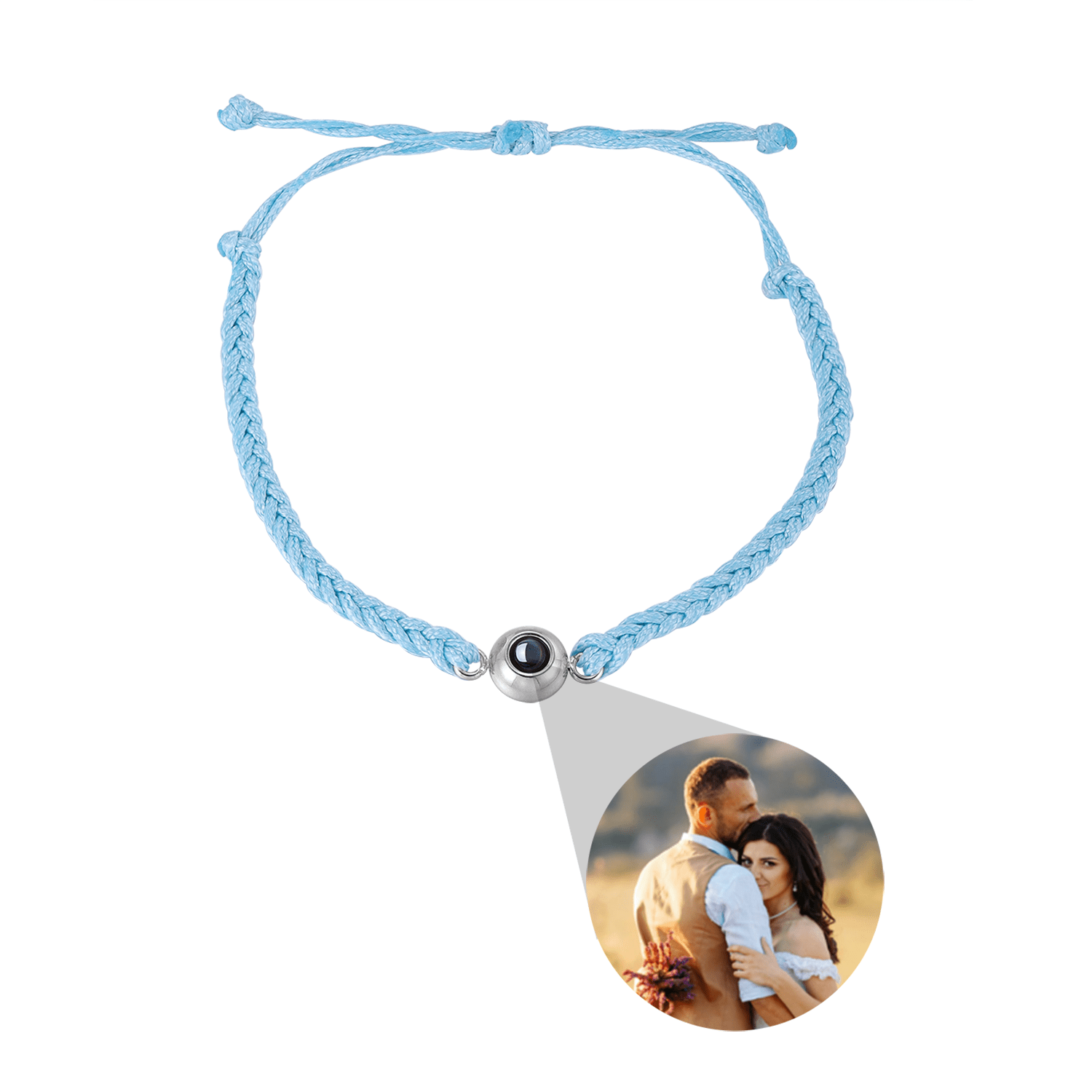 Premium Creative Customized Color Photo Projection Bracelet Hand Woven Lovers Personality Jewelry For Men And Women Valentine's Day Gift - Bracelet from Empire of LaTz - Only £36.76! Explore at Empire of LaTz