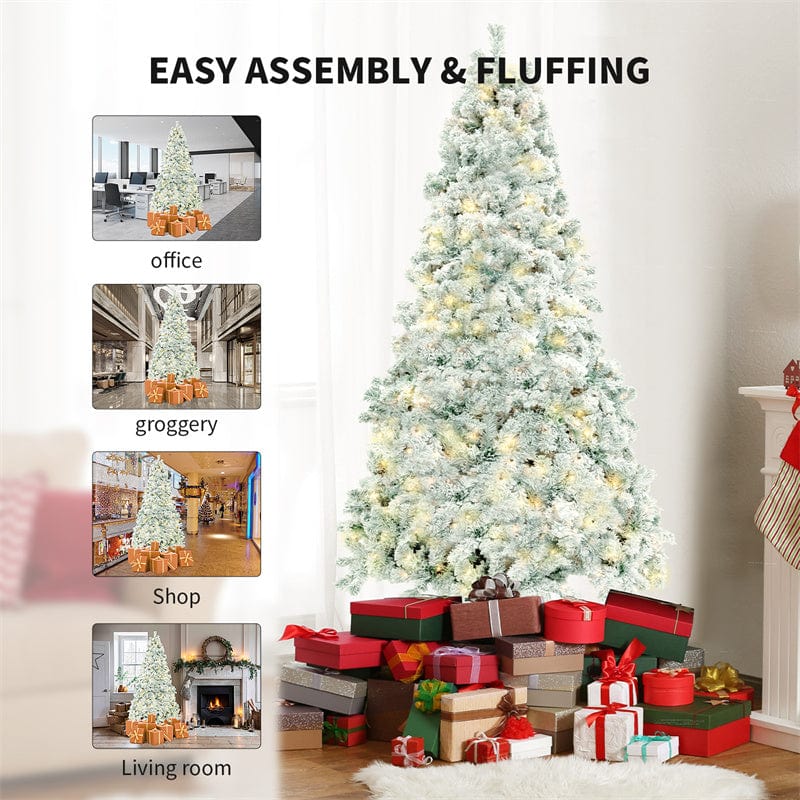 Premium Christmas Tree PVC Artificial Snow Christmas Tree Mall Window Decoration Tree Cedar Christmas Tree Christmas Decoration Supplies - Christmas Decoration from Empire of LaTz - Only £169.99! Explore at Empire of LaTz