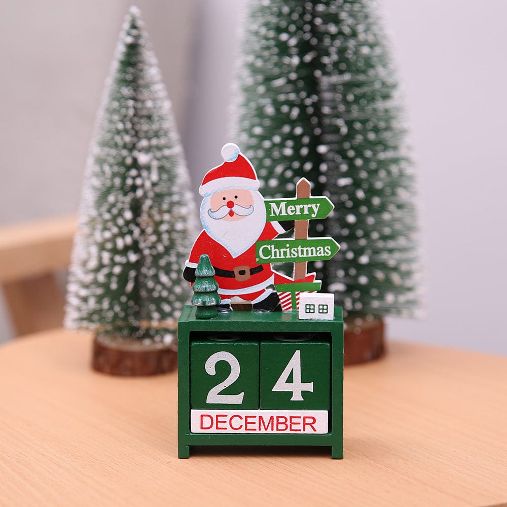 Premium Christmas wooden calendar decorations - Christmas Decoration from Empire of LaTz - Only £7! Explore at Empire of LaTz