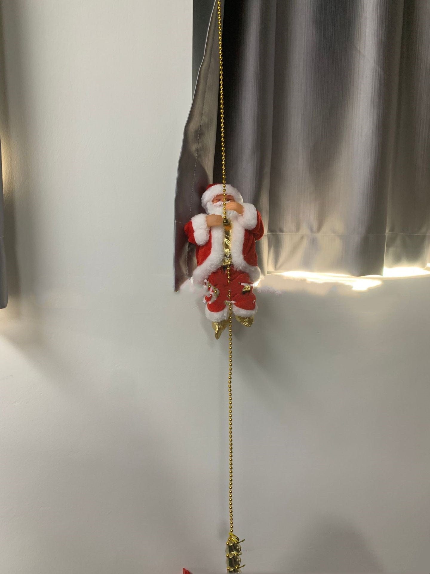 Premium Electric Santa Claus Climbing Ladder Plastic - Christmas Decoration from Empire of LaTz - Only £19.15! Explore at Empire of LaTz