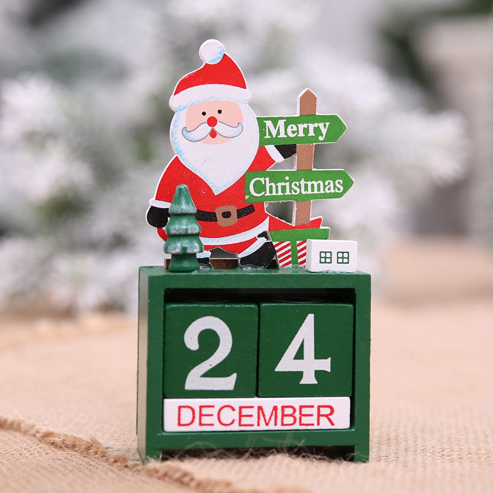 Premium Christmas wooden calendar decorations - Christmas Decoration from Empire of LaTz - Only £7! Explore at Empire of LaTz