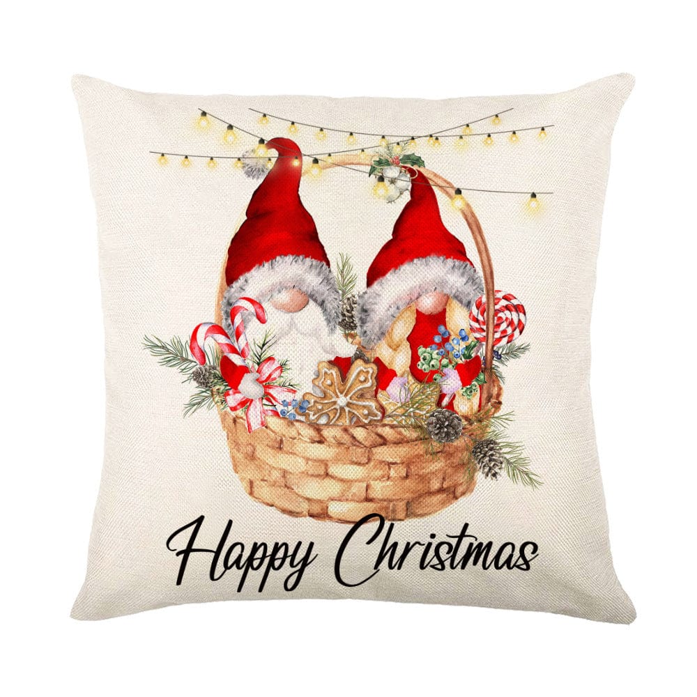 Premium Christmas Decorations Pillow Covers Sofa Square Throw Pillow Cases Stamping Snowflake Waist Cushion Cover Home Bed Decor - Christmas Decoration from Empire of LaTz - Only £7.15! Explore at Empire of LaTz