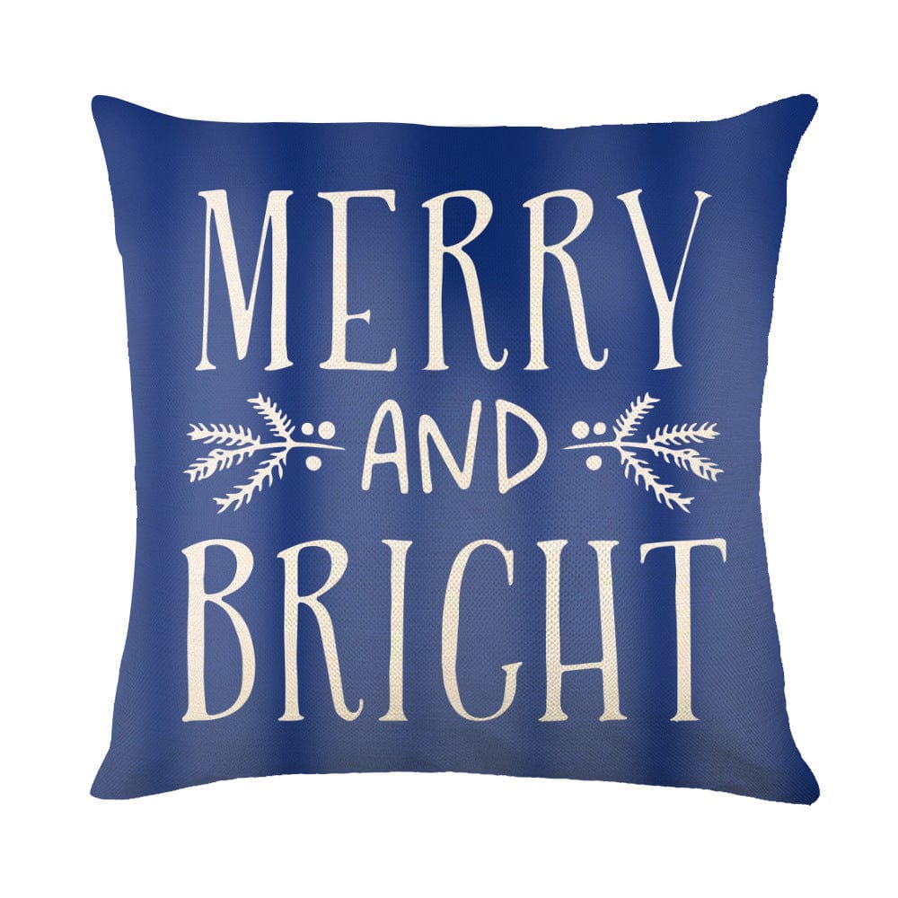 Premium Christmas Decorations Pillow Covers Sofa Square Throw Pillow Cases Stamping Snowflake Waist Cushion Cover Home Bed Decor - Christmas Decoration from Empire of LaTz - Only £7.15! Explore at Empire of LaTz