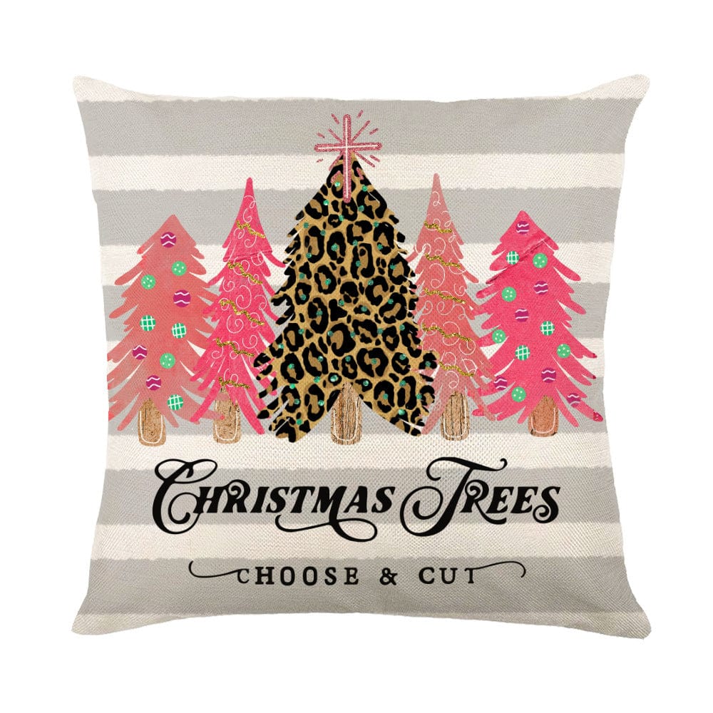 Premium Christmas Decorations Pillow Covers Sofa Square Throw Pillow Cases Stamping Snowflake Waist Cushion Cover Home Bed Decor - Christmas Decoration from Empire of LaTz - Only £7.15! Explore at Empire of LaTz