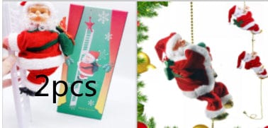 Premium Electric Santa Claus Climbing Ladder Plastic - Christmas Decoration from Empire of LaTz - Only £19.15! Explore at Empire of LaTz