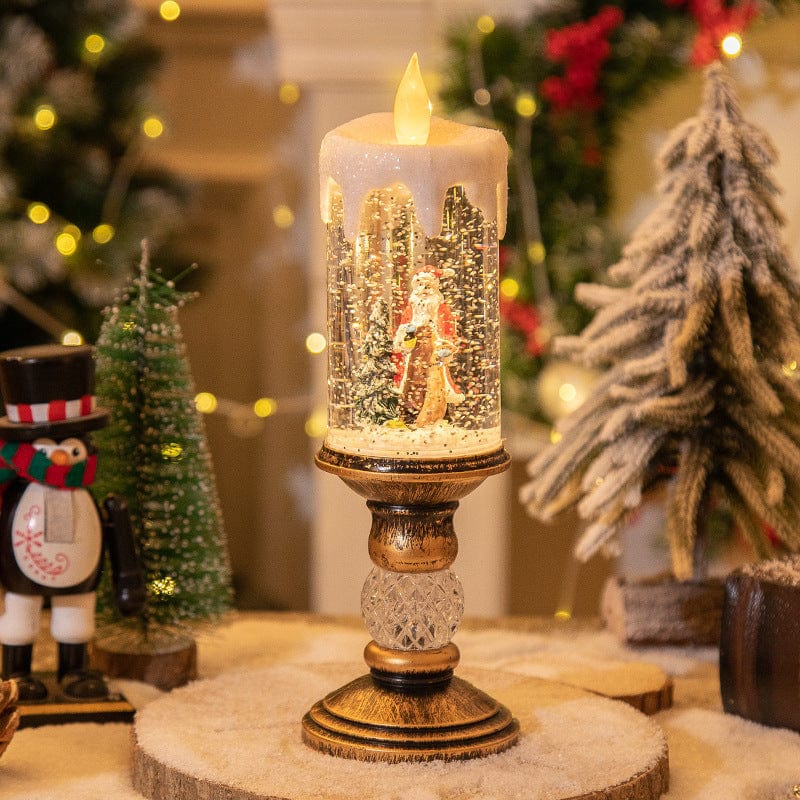 Premium Christmas Decorations Candle Light Scene Layout -  from Empire of LaTz - Only £19.99! Explore at Empire of LaTz