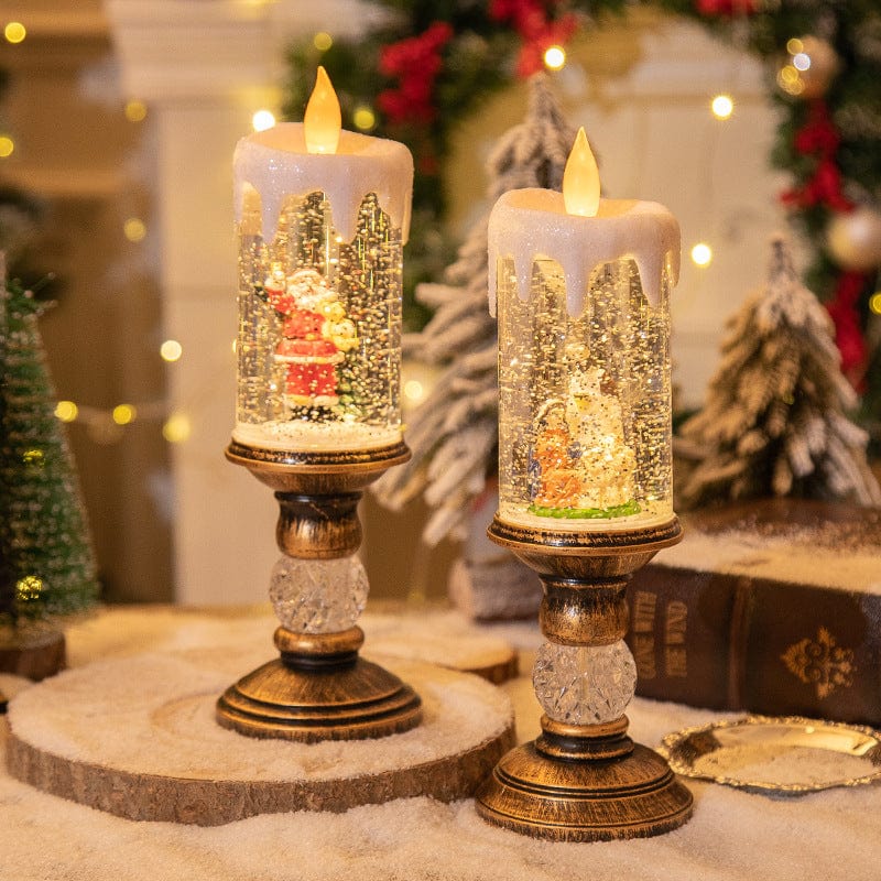 Premium Christmas Decorations Candle Light Scene Layout -  from Empire of LaTz - Only £19.99! Explore at Empire of LaTz