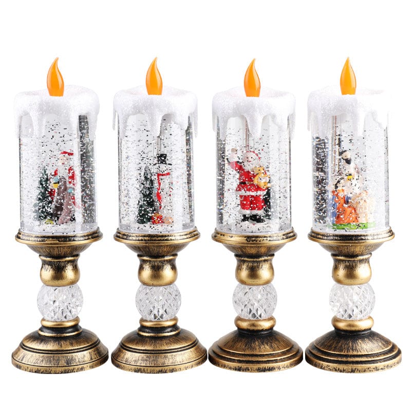 Premium Christmas Decorations Candle Light Scene Layout -  from Empire of LaTz - Only £19.99! Explore at Empire of LaTz