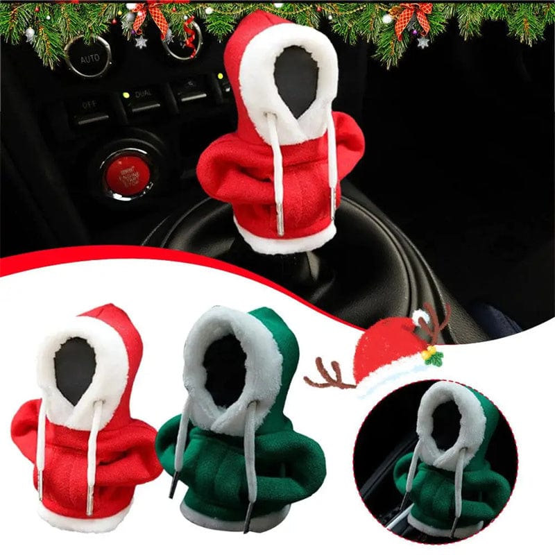 Premium Christmas Hoodie Car Gearshift Cover Christmas Decor Gearshift Hoodie Car Gearshift Knob Cover Manual Handle Gear Change Lever Cover -  from Empire of LaTz - Only £6! Explore at Empire of LaTz