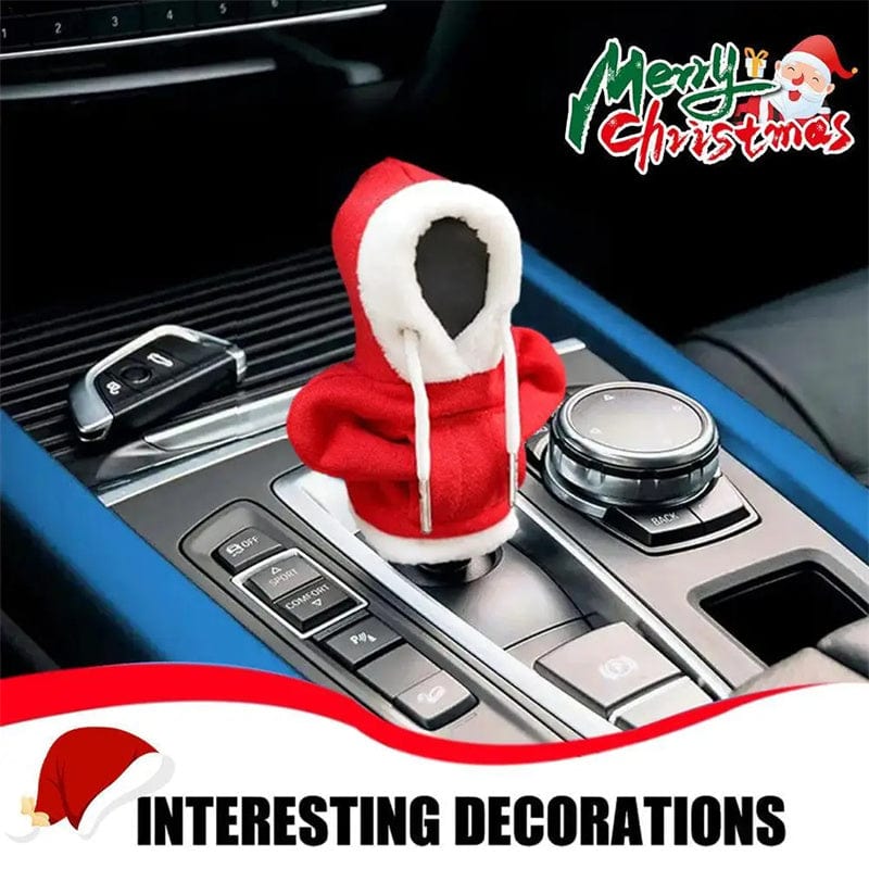 Premium Christmas Hoodie Car Gearshift Cover Christmas Decor Gearshift Hoodie Car Gearshift Knob Cover Manual Handle Gear Change Lever Cover -  from Empire of LaTz - Only £6! Explore at Empire of LaTz