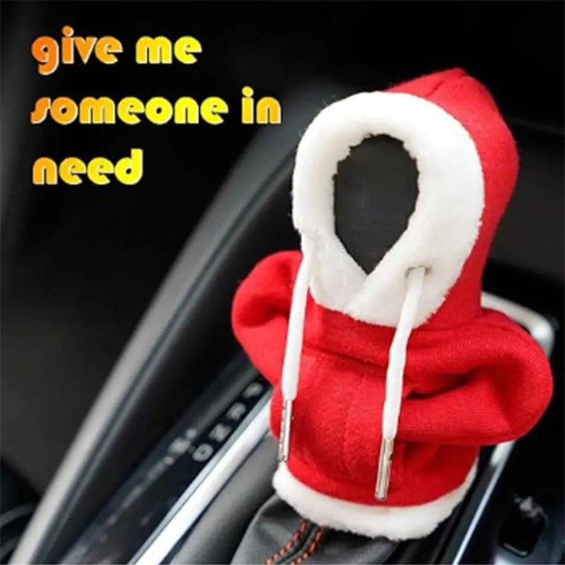 Premium Christmas Hoodie Car Gearshift Cover Christmas Decor Gearshift Hoodie Car Gearshift Knob Cover Manual Handle Gear Change Lever Cover -  from Empire of LaTz - Only £6! Explore at Empire of LaTz