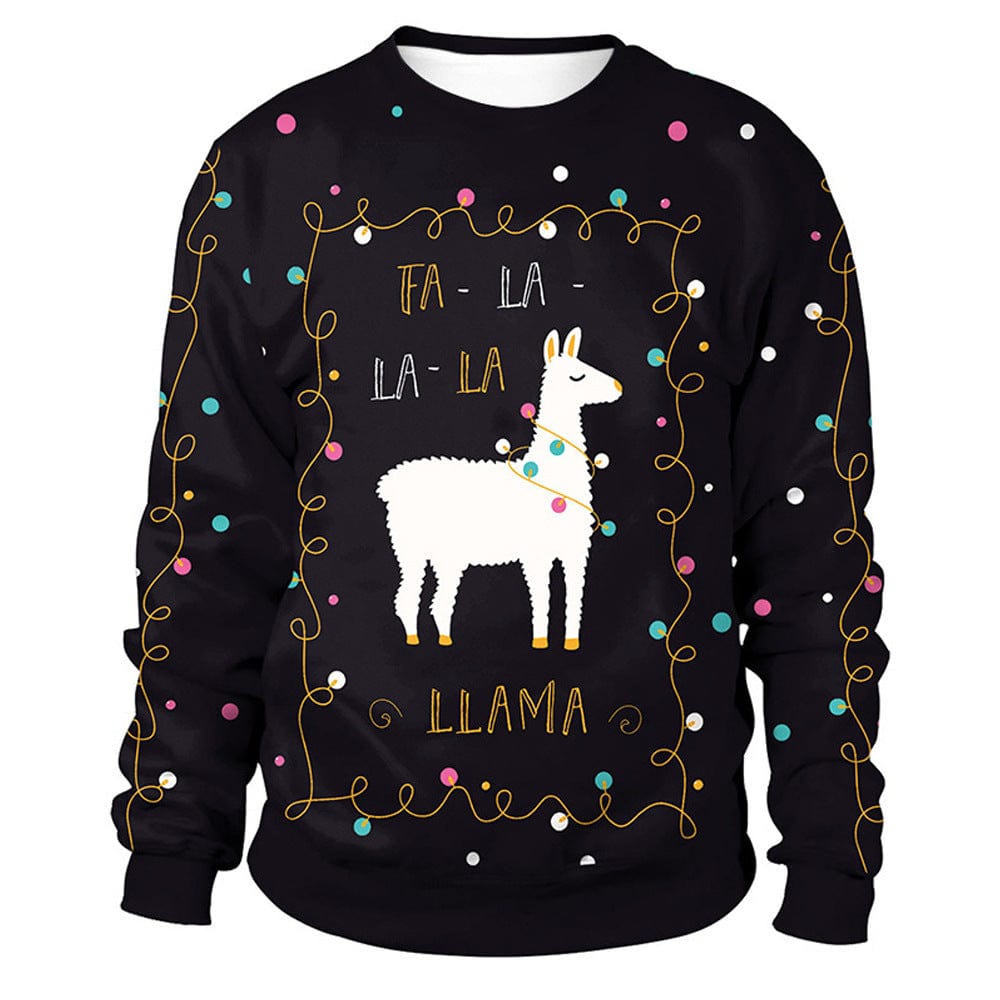 Premium Christmas Element Men's And Women's Round Neck Sweater - Christmas Jumper from Empire of LaTz - Only £17! Explore at Empire of LaTz