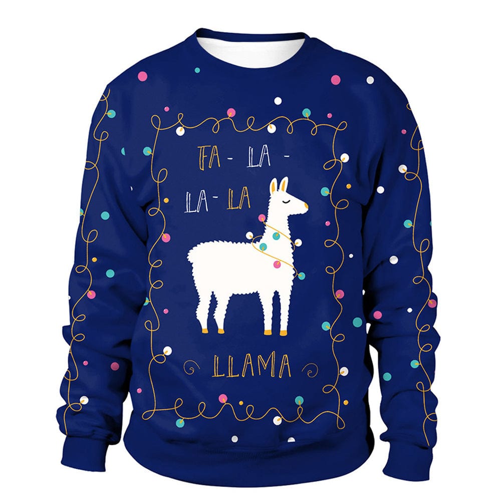 Premium Christmas Element Men's And Women's Round Neck Sweater - Christmas Jumper from Empire of LaTz - Only £17! Explore at Empire of LaTz