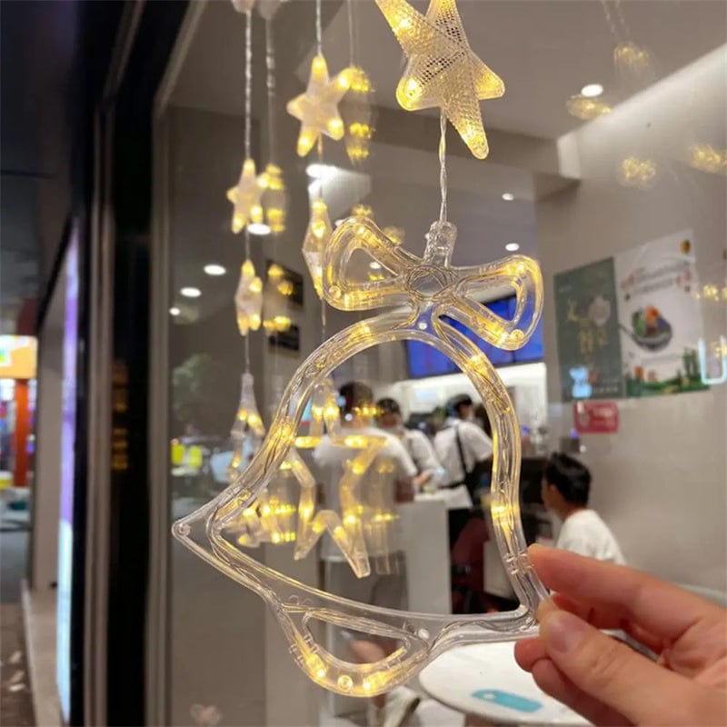 Premium Christmas 3pcs LED Light Star Xmas Tree Hanging Sucker Lamp Window Ornaments Decoration For Home Xmas Navidad 2023 New Year Decor Christmas Decorations - Christmas LED Lights from Empire of LaTz - Only £9.05! Explore at Empire of LaTz