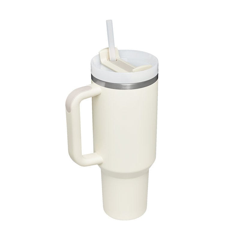 Premium Christmas Thermal Mug 40oz Straw Coffee Insulation Cup With Handle Portable Car Stainless Steel Water Bottle LargeCapacity Travel BPA Free Thermal Mug -  from Empire of LaTz - Only £18.50! Explore at Empire of LaTz