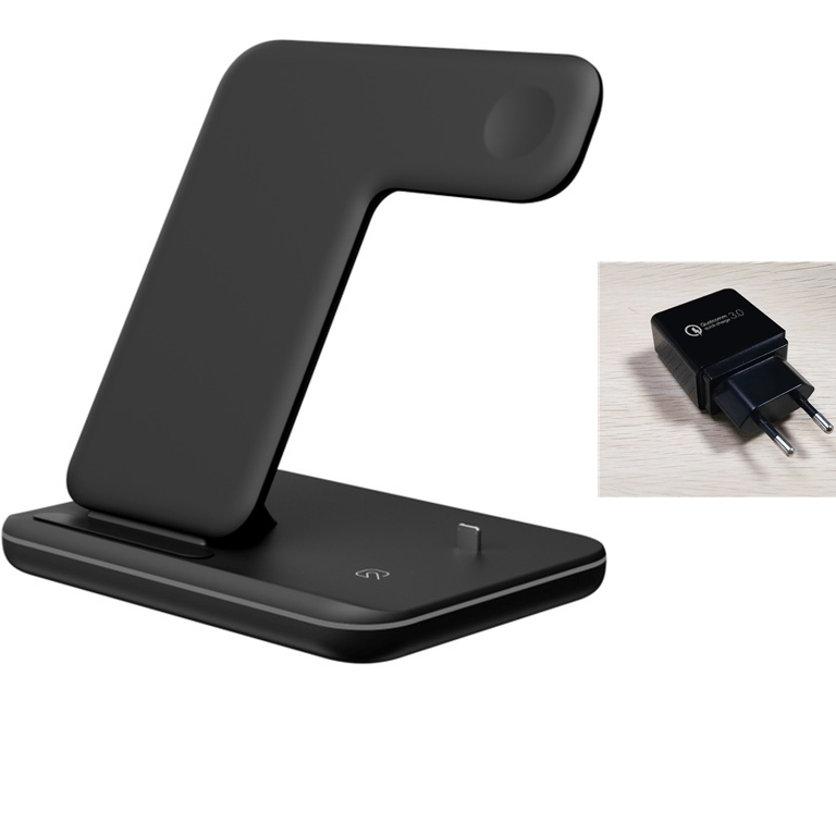 Premium Compatible Mobile Phone Watch Earphone Wireless Charger 3 In 1 Wireless Charger Stand - Electrical Accessories from Empire of LaTz - Only £5.35! Explore at Empire of LaTz