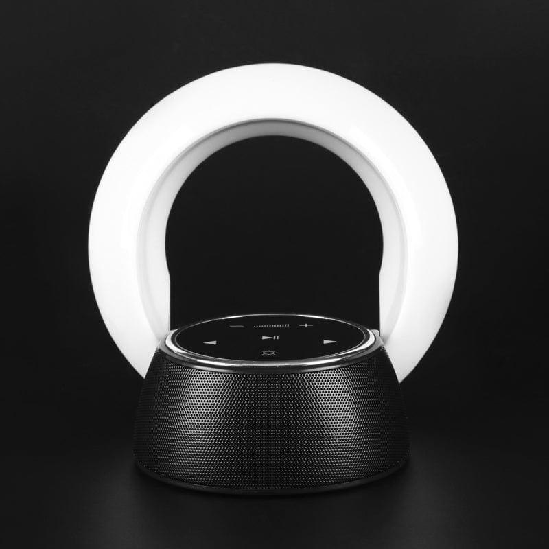 Premium Creative Bluetooth Subwoofer Stereo Speaker LED Desk Lamp Stepless Dimming Folding Touch Atmosphere Night Light - Electrical Accessories from Empire of LaTz - Only £32! Explore at Empire of LaTz