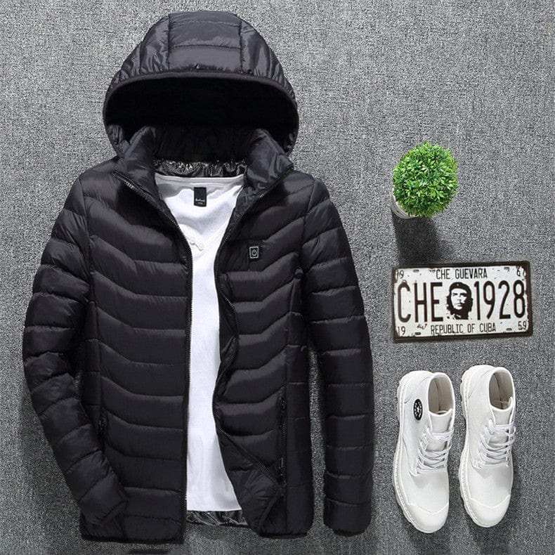 Premium New Heated Jacket Coat USB Electric Jacket Cotton Coat Heater Thermal Clothing Heating Vest Men's Clothes Winter - Electrical Accessories from Empire of LaTz - Only £64.34! Explore at Empire of LaTz