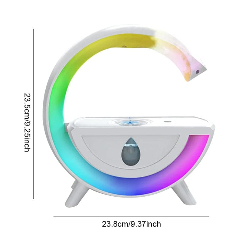 Premium RGB Night Light Water Droplet Sprayer Anti-Gravity Air Humidifier 350ml Creative Home Office Mist Maker Diffuser Christmas Gift - Electrical Accessories from Empire of LaTz - Only £55! Explore at Empire of LaTz