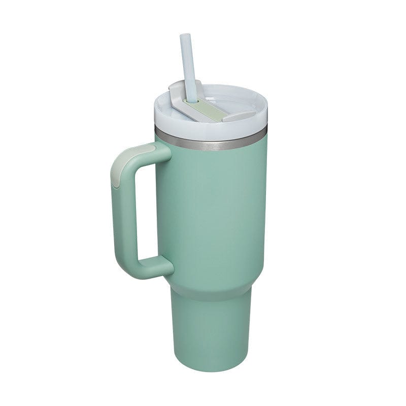 Premium Christmas Thermal Mug 40oz Straw Coffee Insulation Cup With Handle Portable Car Stainless Steel Water Bottle LargeCapacity Travel BPA Free Thermal Mug -  from Empire of LaTz - Only £18.50! Explore at Empire of LaTz