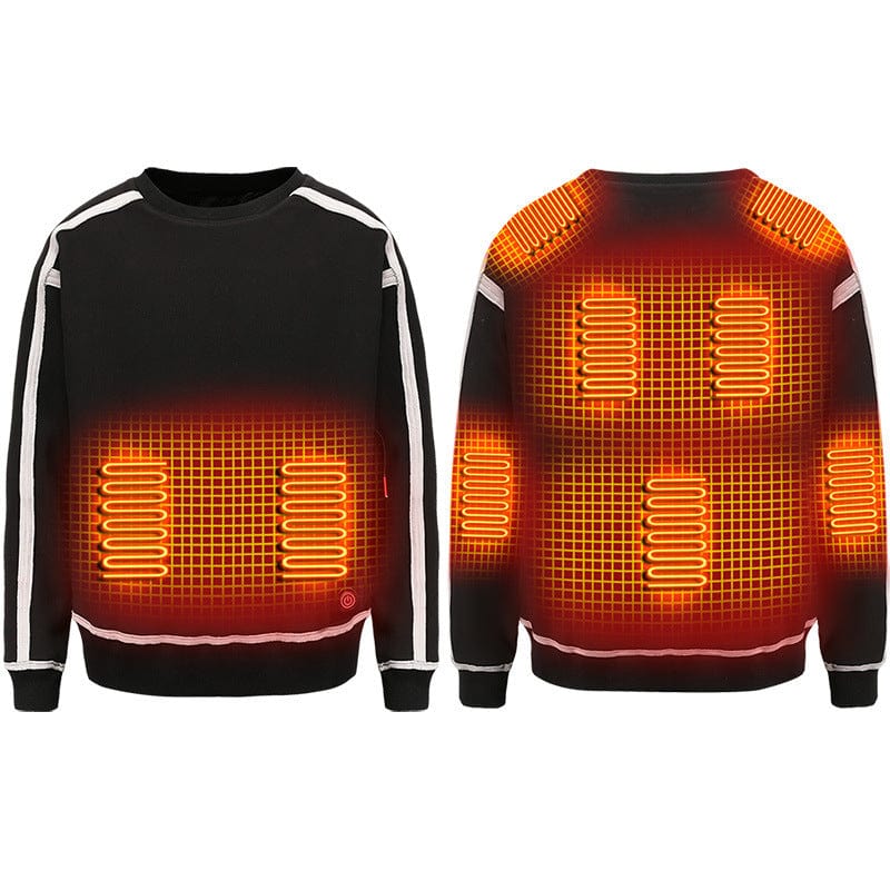 Premium Electric Heated Jacket Clothes Color Matching Top USB Electric Heating - Heated Jumper from Empire of LaTz - Only £49.99! Explore at Empire of LaTz