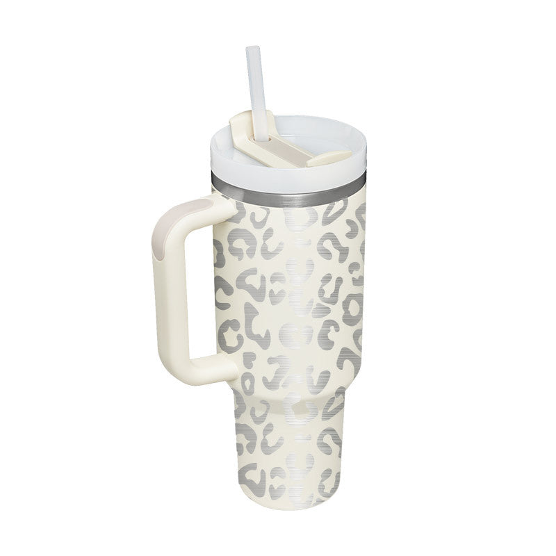 Premium Christmas Thermal Mug 40oz Straw Coffee Insulation Cup With Handle Portable Car Stainless Steel Water Bottle LargeCapacity Travel BPA Free Thermal Mug -  from Empire of LaTz - Only £18.50! Explore at Empire of LaTz