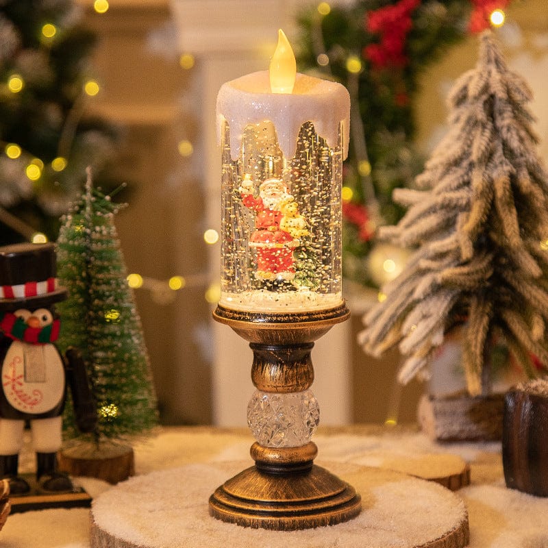 Premium Christmas Decorations Candle Light Scene Layout -  from Empire of LaTz - Only £19.99! Explore at Empire of LaTz